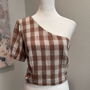 **BOGO**Glassons One Shoulder Crop Top